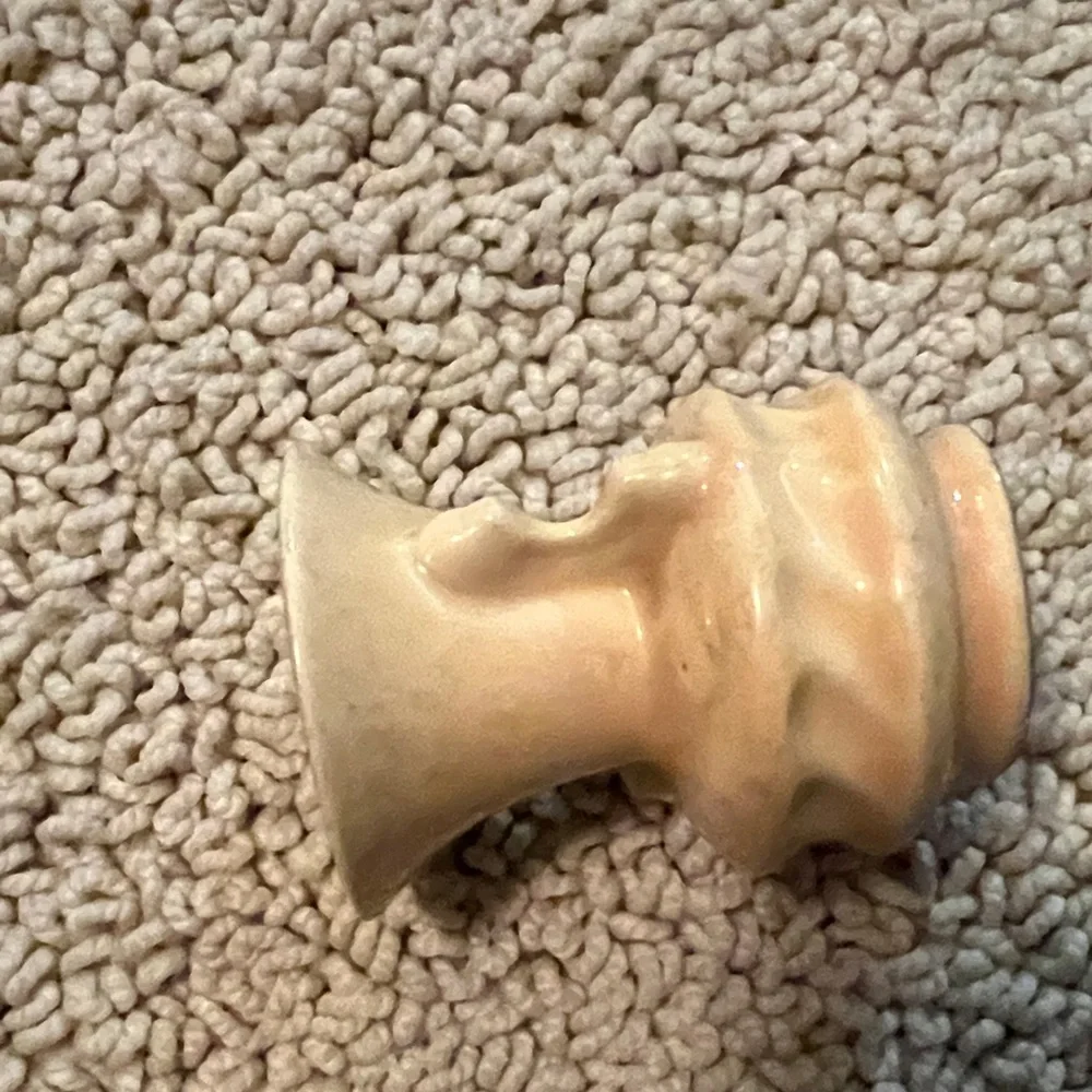 Elegant Cream Ceramic mini Vase